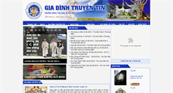 Desktop Screenshot of giadinhtruyentin.com